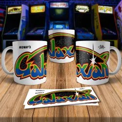 Galaxian 8Bit Arcade Retro Gaming Mug - Perfect for Gamers!