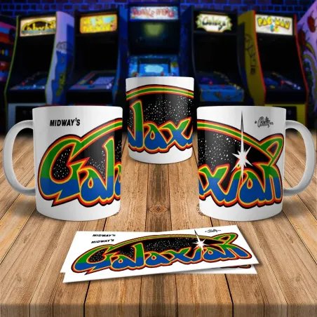 Galaxian 8Bit Arcade Retro Gaming Mug - Perfect for Gamers!