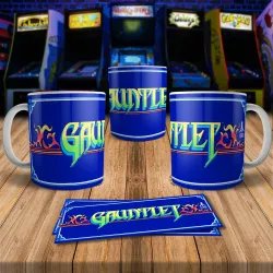 Gauntlet 8Bit Arcade Retro Gaming Mug - Level Up Your Sip!
