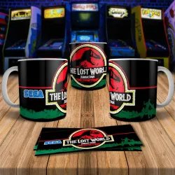 Jurassic Park 8Bit Arcade Retro Gaming Mug 3 - Fun & Unique!
