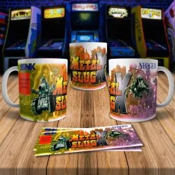 Metal Slug 8Bit Arcade Retro Gaming Mug - Perfect Gift!