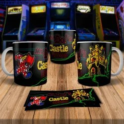 Mr Do's Castle 8Bit Arcade Retro Gaming Mug - Fun & Unique!