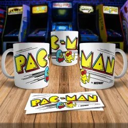 Pac Man 8Bit Arcade Retro Gaming Mug - Perfect Gift!