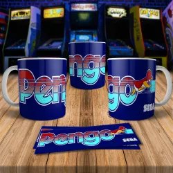Pengo 8Bit Arcade Retro Gaming Mug - Level Up Your Sip!