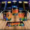 QBert 8Bit Arcade Retro Gaming Mug 3 - Perfect for Gamers!
