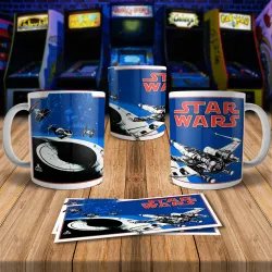 Star Wars 8Bit Arcade Retro Gaming Mug 2 - Perfect for Fans!