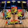 Street Fighter 8Bit Arcade Retro Gaming Mug - Game On!