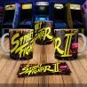 Street Fighter II 8Bit Arcade Retro Gaming Mug - Collectible!