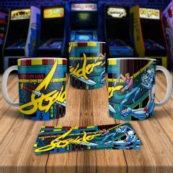 Strider 8Bit Arcade Retro Gaming Mug - Perfect for Gamers!