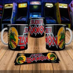 Super Zaxxon 8Bit Arcade Retro Gaming Mug - Level Up Your Sip!