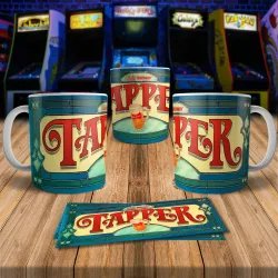 Tapper 8Bit Arcade Retro Gaming Mug - Perfect for Gamers!