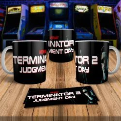 Terminator 2 8Bit Arcade Retro Gaming Mug - Must-Have!