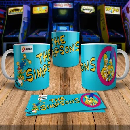 The Simpsons 8Bit Arcade Retro Gaming Mug - Fun & Unique!