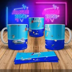 After Burner 8Bit Arcade Retro Gaming Mug