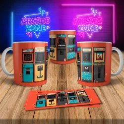 Arcade Themed 8Bit Arcade Retro Gaming Mug 2