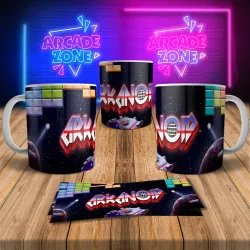 Arkanoid 8Bit Arcade Retro Gaming Mug 3 - Level Up Your Sip!