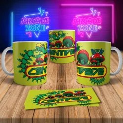 Centipede 8Bit Arcade Retro Gaming Mug 2 - Level Up Your Sip!