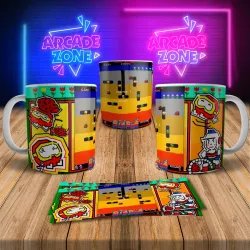 Dig Dug 8Bit Arcade Retro Gaming Mug 2 - Perfect for Gamers!