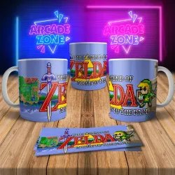 Legend of Zelda 8Bit Arcade Retro Gaming Mug - Perfect for Fans!