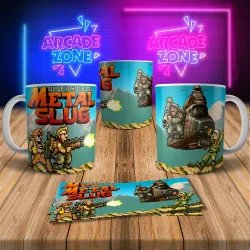 Metal Slug 8Bit Arcade Retro Gaming Mug 2 - Perfect Gift!