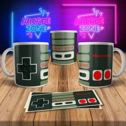 Nintendo Themed 8Bit Arcade Retro Gaming Mug 1