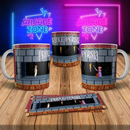 Prince Of Persia 8Bit Arcade Retro Gaming Mug - Fun & Unique
