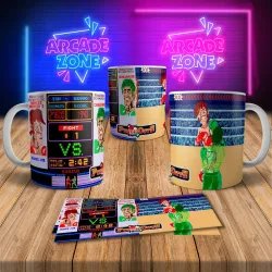 Punch Out 8Bit Arcade Retro Gaming Mug 2 - Fun & Unique!