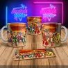 Street Fighter 8Bit Arcade Retro Gaming Mug 3 - Level Up!