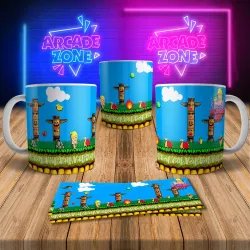 Wonder Boy 8Bit Arcade Retro Gaming Mug 2 - Level Up Your Sip!