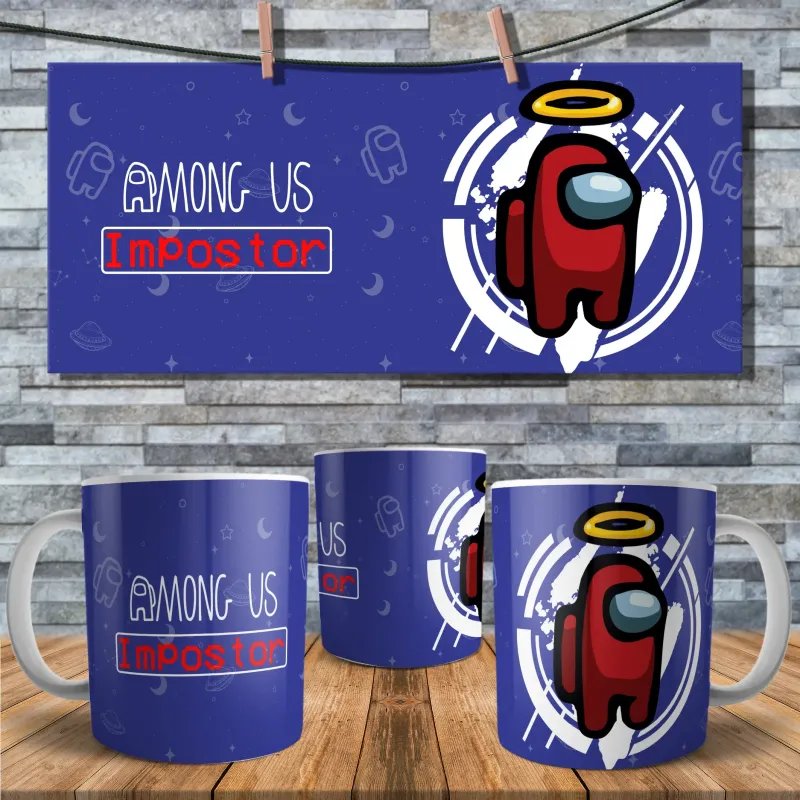 Among Us Video Gaming Mug 2 - Perfect for Gamers!
