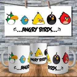 Angry Birds Video Gaming Mug 1 - Fun for Gamers!