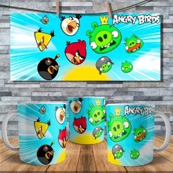 Angry Birds Video Gaming Mug 3 - Fun for Gamers!
