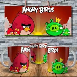 Angry Birds Video Gaming Mug 4  - Fun for Gamers!