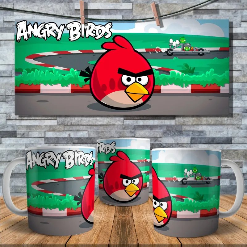 Angry Birds Video Gaming Mug 5 - Fun for Gamers!