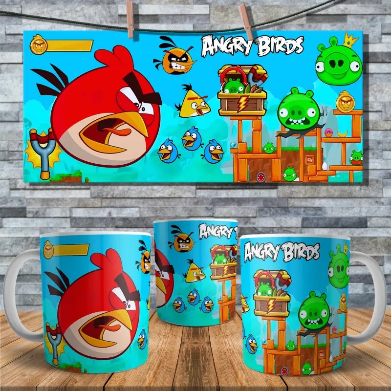Angry Birds Video Gaming Mug 6 - Fun for Gamers!