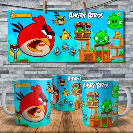 Angry Birds Video Gaming Mug 6 - Fun for Gamers!
