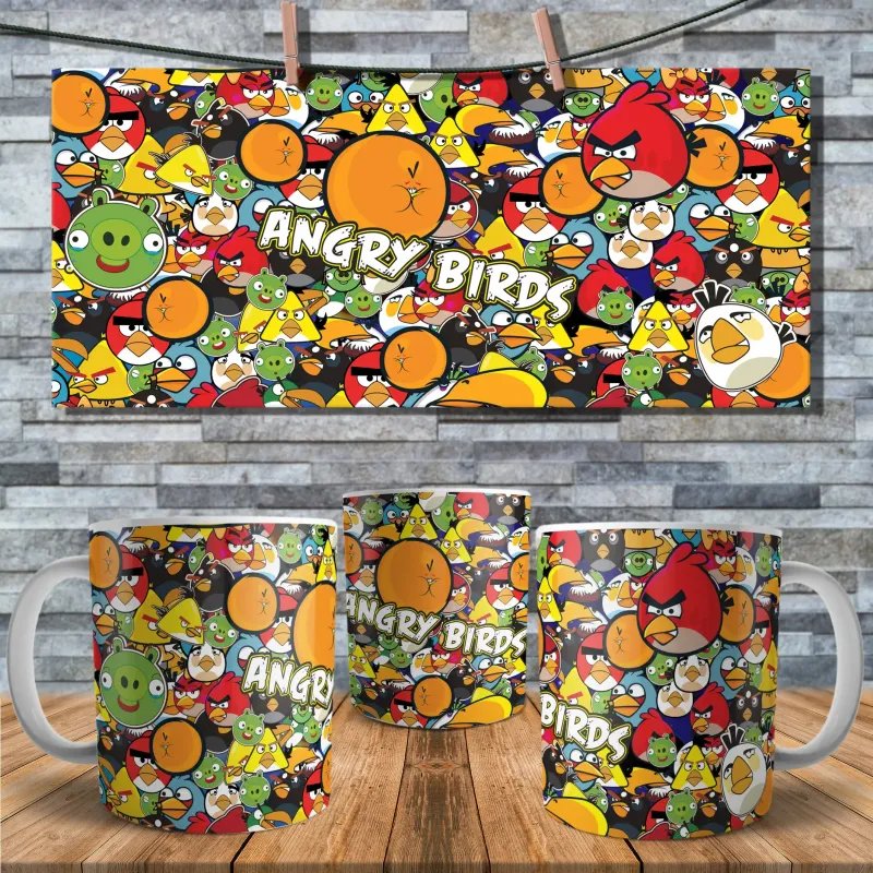 Angry Birds Video Gaming Mug 7 - Fun for Gamers!