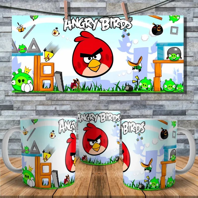 Angry Birds Video Gaming Mug 8 - Fun for Gamers!
