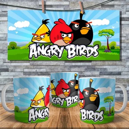 Angry Birds Video Gaming Mug 9 - Fun for Gamers!