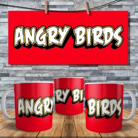 Angry Birds Video Gaming Mug 12 - Fun for Gamers!