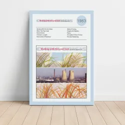 China Crisis – Working With Fire And Steel Fine Art Album Poster