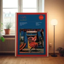Cyndi Lauper – She's So Unusual Fine Art Album Poster