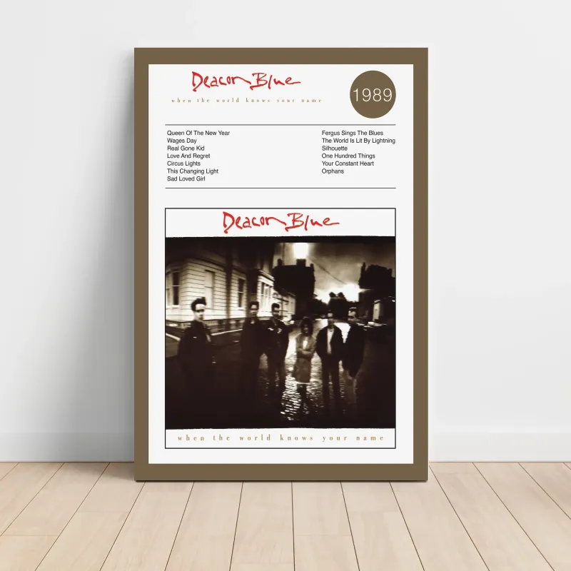 Deacon Blue – When The World Knows Your Name
