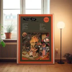 Green Day – Insomniac Fine Art Album Poster - Music Decor