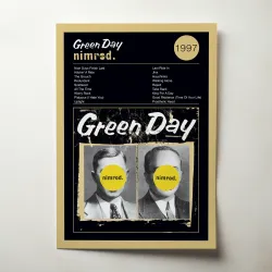 Green Day – Nimrod Fine Art Album Poster - Music Decor