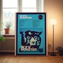 R.E.M. – Monster Fine Art Album Poster Wall Art