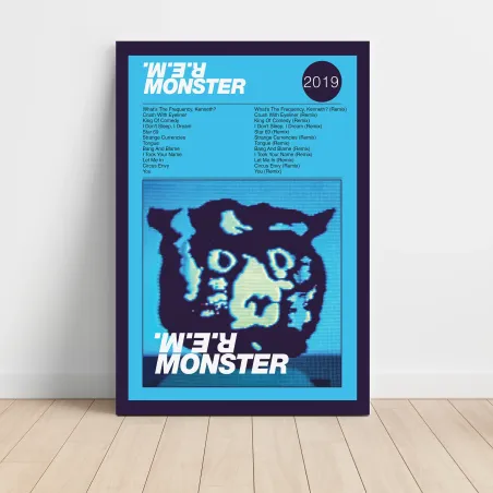 R.E.M. – Monster Fine Art Album Poster Wall Art