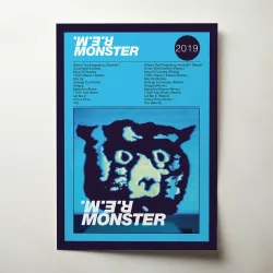 R.E.M. – Monster Fine Art Album Poster Wall Art