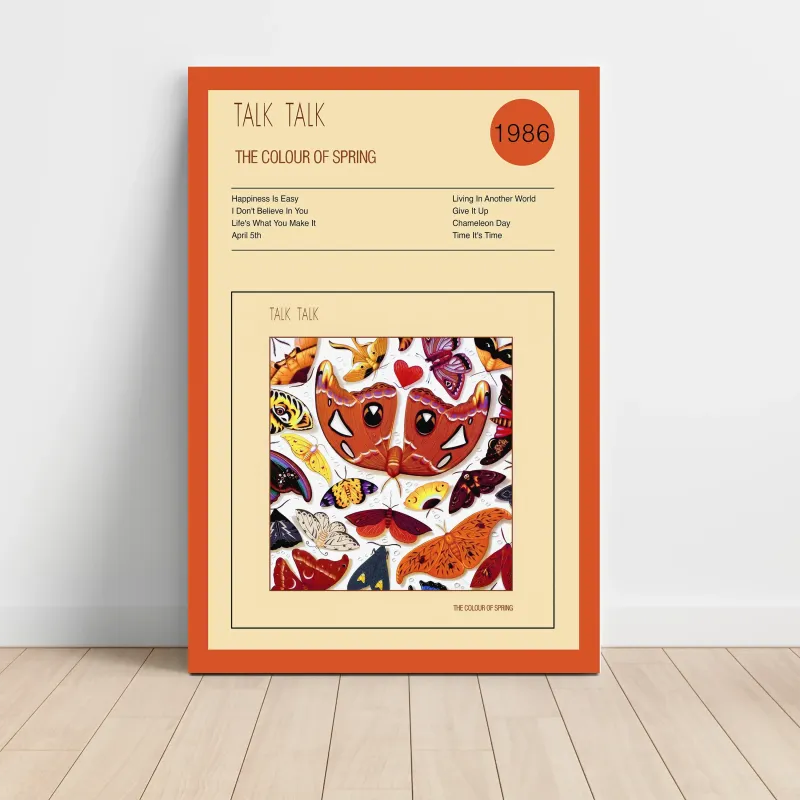 Talk Talk – The Colour Of Spring Fine Art Album Poster