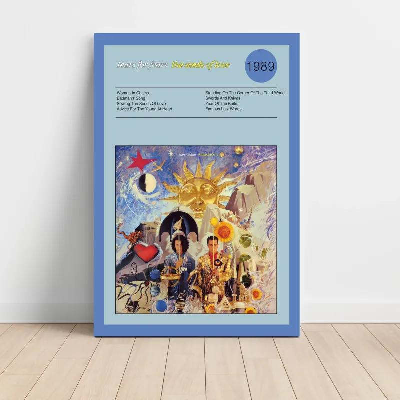 Tears For Fears – The Seeds Of Love Fine Art Album Poster